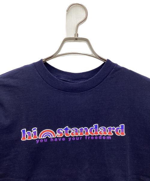 FRUIT OF THE LOOM（フルーツオブザルーム）FRUIT OF THE LOOM (フルーツオブザルーム) 半袖カットソー Hi-STANDARD ネイビー サイズ:SIZE Mの古着・服飾アイテム