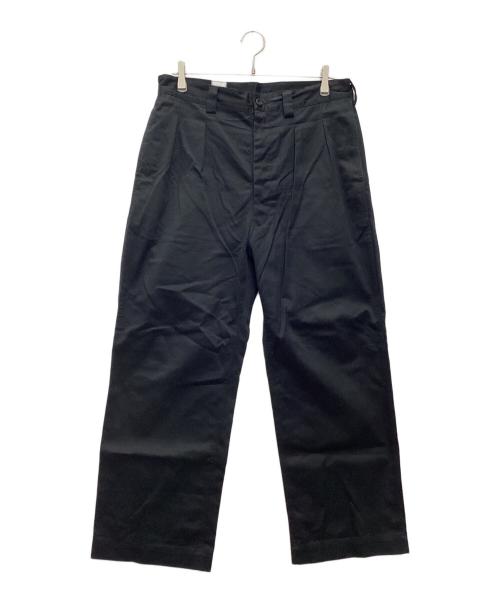 waiper（ワイパー）waiper (ワイパー) M-52 ヴィンテージ ツータック ストレートパンツ ブラック サイズ:SIZE 24の古着・服飾アイテム