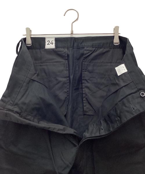 waiper（ワイパー）waiper (ワイパー) M-52 ヴィンテージ ツータック ストレートパンツ ブラック サイズ:SIZE 24の古着・服飾アイテム