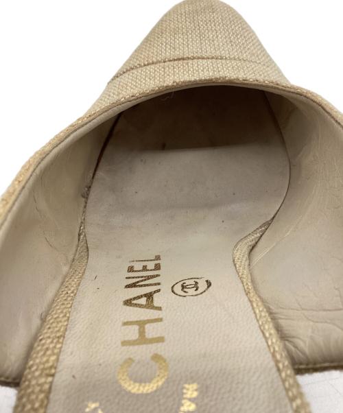 CHANEL（シャネル）CHANEL (シャネル) バックストラップパンプス ベージュ サイズ:SIZE 35の古着・服飾アイテム