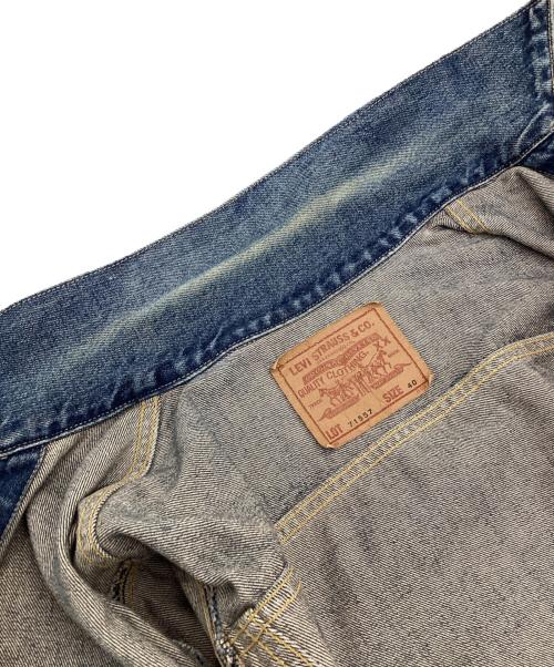 LEVI'S（リーバイス）LEVI'S (リーバイス) 60s 3rd復刻モデル デニムジャケット ボタン裏J30 95年2月製 ビッグE ブルー サイズ:SIZE 40の古着・服飾アイテム