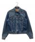 LEVI'S（リーバイス）の古着「60s 3rd復刻モデル デニムジャケット ボタン裏J30 95年2月製 ビッグE」｜ブルー
