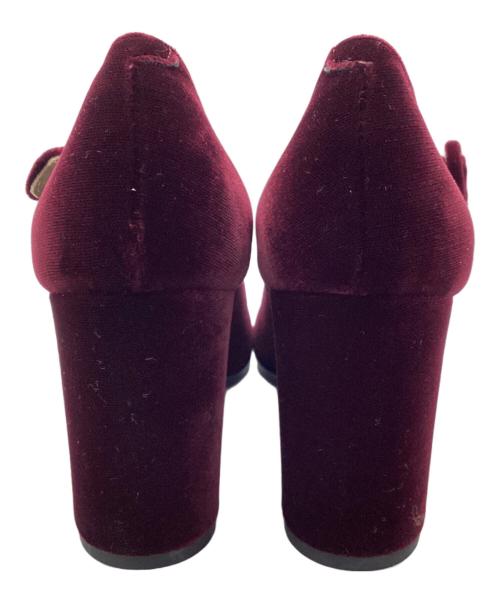 FABIO RUSCONI（ファビオルスコーニ）FABIO RUSCONI (ファビオルスコーニ) パンプス ワインレッド サイズ:SIZE 37 1/2（約24㎝-24.5㎝相当）の古着・服飾アイテム