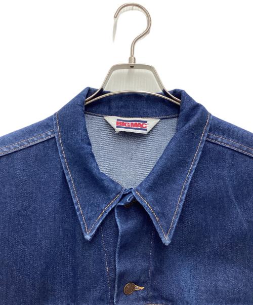 big mac（ビッグマック）BIG MAC (ビッグマック) デニムジャケット 80s 古着 ネイビー サイズ:SIZE Freeの古着・服飾アイテム