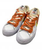 NIKE×sacaiナイキ×サカイ）の古着「ローカットスニーカー」｜オレンジ
