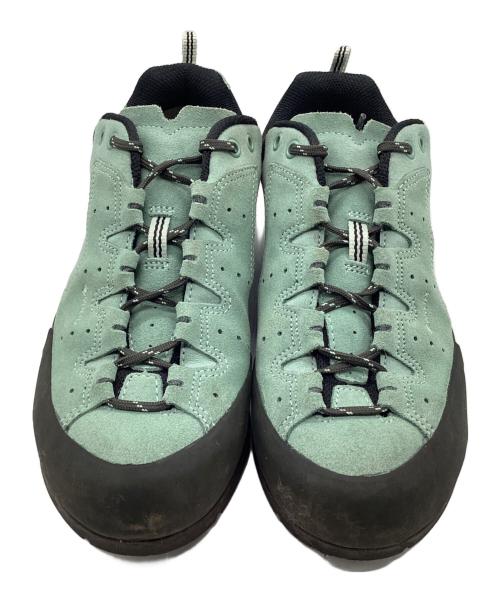 mont-bell（モンベル）mont-bell (モンベル) スウェードシューズ クラッグホッパー レザー グリーン サイズ:SIZE 24.5cmの古着・服飾アイテム