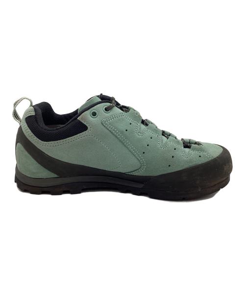 mont-bell（モンベル）mont-bell (モンベル) スウェードシューズ クラッグホッパー レザー グリーン サイズ:SIZE 24.5cmの古着・服飾アイテム