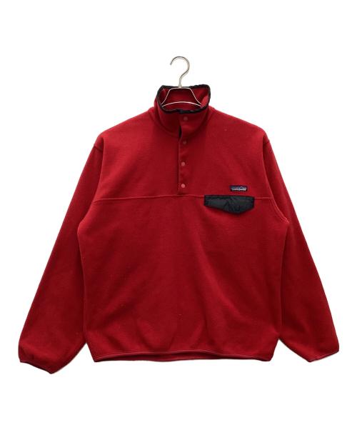 Patagonia（パタゴニア）Patagonia (パタゴニア) シンチラスナップT プルオーバー USA製 レッド サイズ:SIZE Mの古着・服飾アイテム
