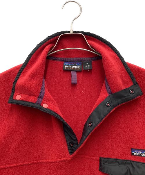 Patagonia（パタゴニア）Patagonia (パタゴニア) シンチラスナップT プルオーバー USA製 レッド サイズ:SIZE Mの古着・服飾アイテム