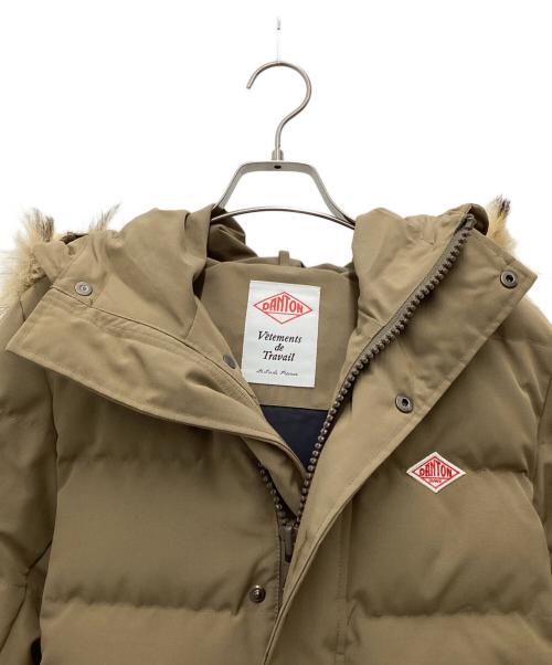 DANTON（ダントン）DANTON (ダントン) SHORT DOWN JACKET ダウンコート ベージュ サイズ:SIZE Mの古着・服飾アイテム