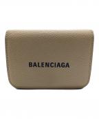 BALENCIAGAバレンシアガ）の古着「3つ折り財布」｜ベージュ