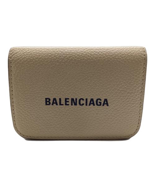 BALENCIAGA（バレンシアガ）BALENCIAGA (バレンシアガ) 3つ折り財布 ベージュの古着・服飾アイテム