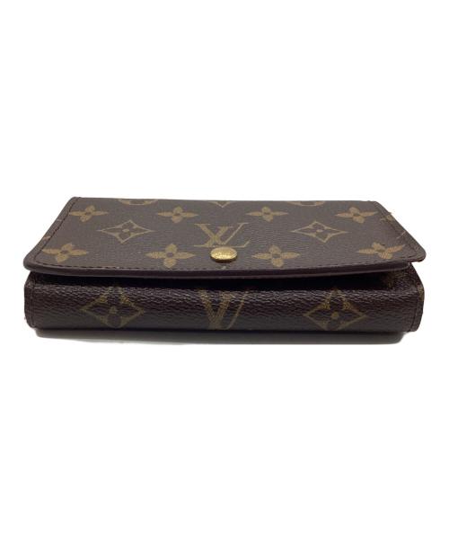 LOUIS VUITTON（ルイ ヴィトン）LOUIS VUITTON (ルイ ヴィトン) ポルトモネ・ビエ・トレゾール 2つ折り財布 モノグラム ブラウンの古着・服飾アイテム