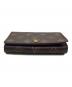 中古・古着 LOUIS VUITTON (ルイ ヴィトン) ポルトモネ・ビエ・トレゾール 2つ折り財布 モノグラム ブラウン：25000円