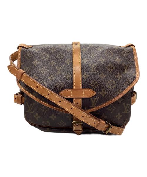 LOUIS VUITTON（ルイ ヴィトン）LOUIS VUITTON (ルイ ヴィトン) ソミュール30 ショルダーバッグ モノグラム ブラウン サイズ:30の古着・服飾アイテム