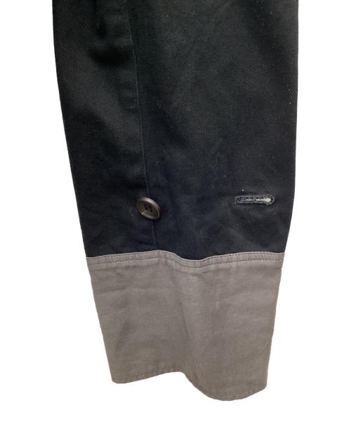 Y's（ワイズ）Y's (ワイズ) Cuff-Switched Tailored Jacket トレンチコート ブラック サイズ:SIZE 2の古着・服飾アイテム