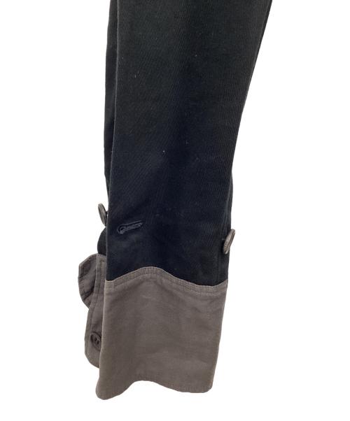 Y's（ワイズ）Y's (ワイズ) Cuff-Switched Tailored Jacket トレンチコート ブラック サイズ:SIZE 2の古着・服飾アイテム
