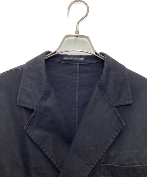 Y's（ワイズ）Y's (ワイズ) Cuff-Switched Tailored Jacket トレンチコート ブラック サイズ:SIZE 2の古着・服飾アイテム