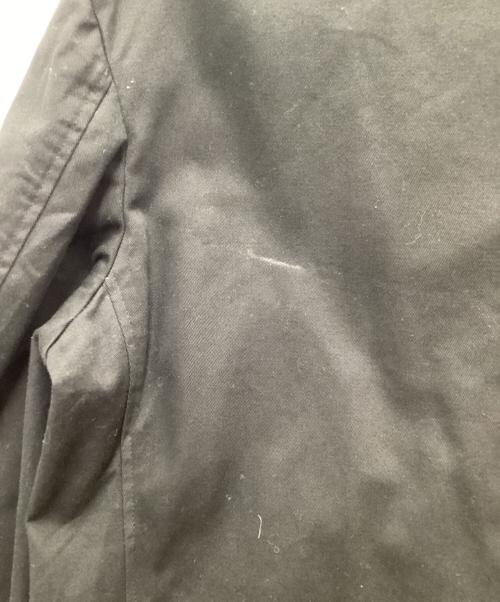 Y's（ワイズ）Y's (ワイズ) Cuff-Switched Tailored Jacket トレンチコート ブラック サイズ:SIZE 2の古着・服飾アイテム