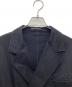 中古・古着 Y's (ワイズ) Cuff-Switched Tailored Jacket トレンチコート ブラック サイズ:SIZE 2：13000円