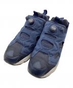 REEBOKリーボック）の古着「INSTAPUMP FURY OG ローカットスニーカー」｜ネイビー
