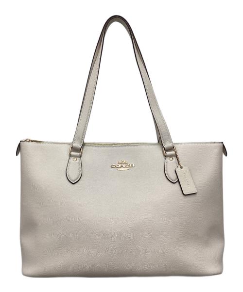 COACH（コーチ）COACH (コーチ) ハンドバッグ ベージュの古着・服飾アイテム