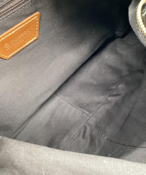 russet（ラシット）russet (ラシット) 2WAYバッグ モノグラム柄 ダークブラウンの古着・服飾アイテム
