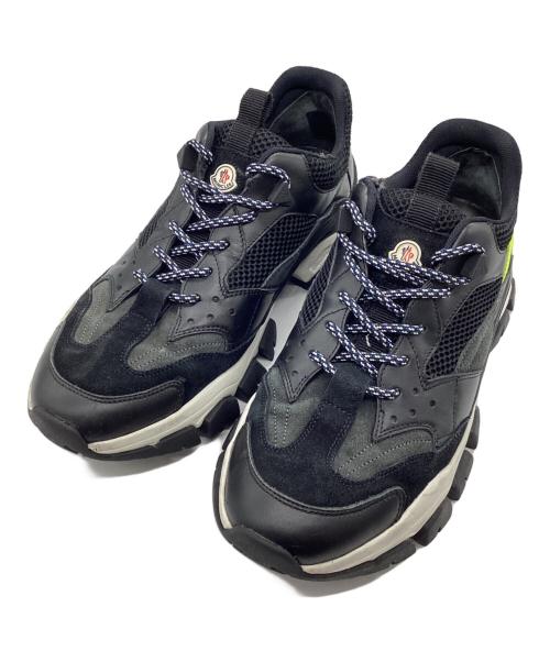 MONCLER（モンクレール）MONCLER (モンクレール) ローカットスニーカー 	LEAVE NO TRACE ブラック サイズ:SIZE 25.5cmの古着・服飾アイテム
