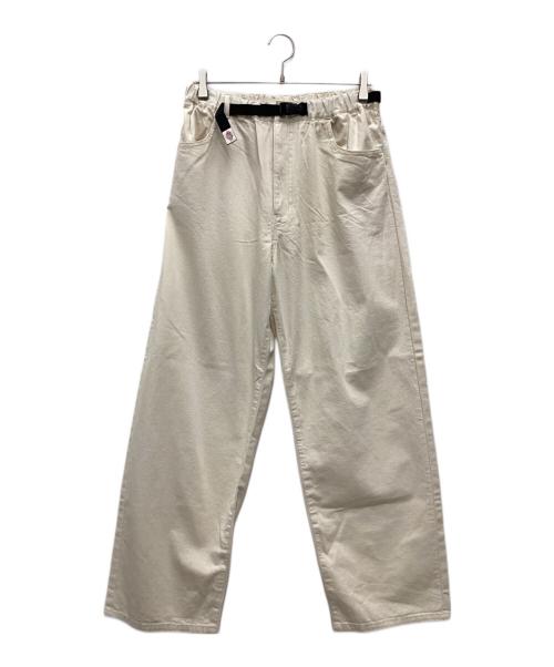 DANTON（ダントン）DANTON (ダントン) カラーデニム イージーパンツ ホワイト サイズ:SIZE 40の古着・服飾アイテム