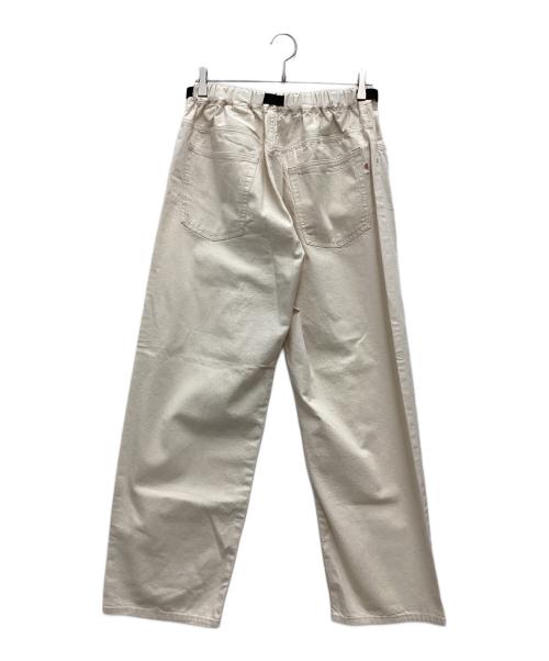 DANTON（ダントン）DANTON (ダントン) カラーデニム イージーパンツ ホワイト サイズ:SIZE 40の古着・服飾アイテム