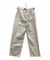 DANTON (ダントン) カラーデニム イージーパンツ ホワイト サイズ:SIZE 40：8000円