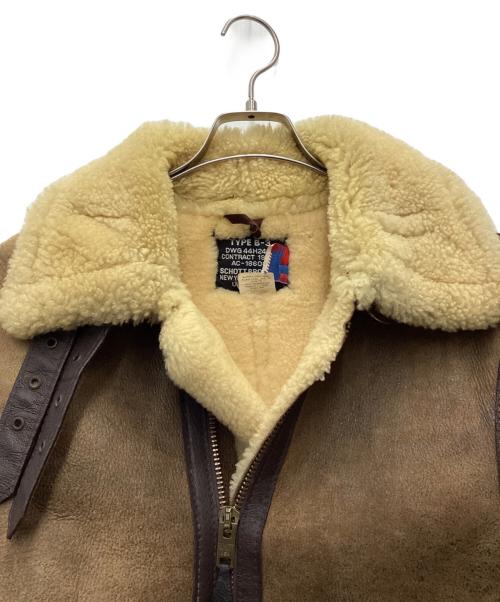 SCHOTT BROS.（ショットブロス）SCHOTT BROS. (ショットブロス) B-3ジャケット ブラウン サイズ:SIZE Mの古着・服飾アイテム
