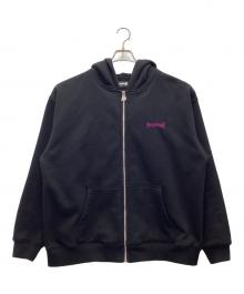 SUPPLIER（サプライヤー）の古着「ジップパーカー」｜ブラック