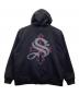 SUPPLIER (サプライヤー) ジップパーカー ブラック サイズ:SIZE XL：10000円