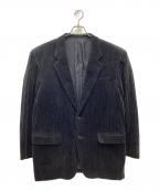 ISSEY MIYAKEイッセイミヤケ）の古着「太畝コーデュロイジャケット」｜ブラック