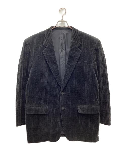 ISSEY MIYAKE（イッセイミヤケ）ISSEY MIYAKE (イッセイミヤケ) 太畝コーデュロイジャケット ブラック サイズ:SIZE Lの古着・服飾アイテム