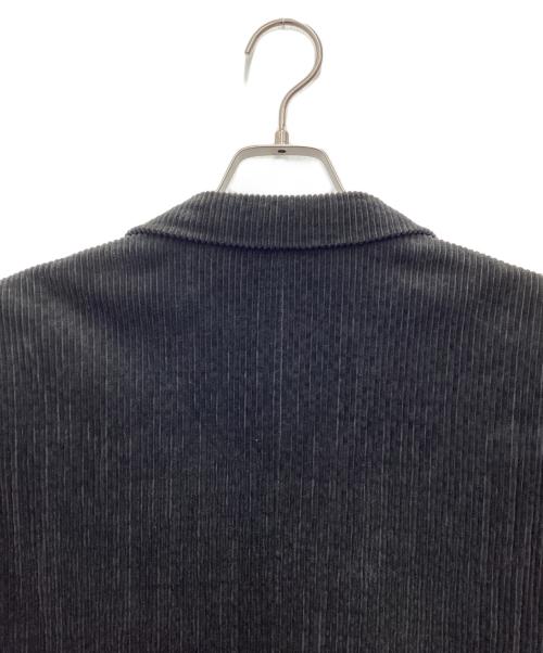 ISSEY MIYAKE（イッセイミヤケ）ISSEY MIYAKE (イッセイミヤケ) 太畝コーデュロイジャケット ブラック サイズ:SIZE Lの古着・服飾アイテム