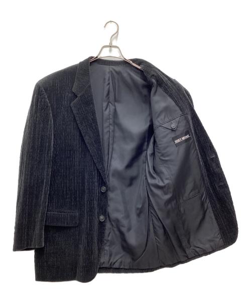 ISSEY MIYAKE（イッセイミヤケ）ISSEY MIYAKE (イッセイミヤケ) 太畝コーデュロイジャケット ブラック サイズ:SIZE Lの古着・服飾アイテム