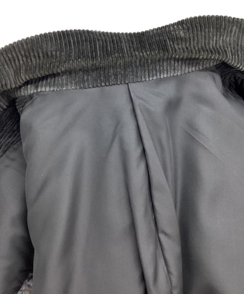 ISSEY MIYAKE（イッセイミヤケ）ISSEY MIYAKE (イッセイミヤケ) 太畝コーデュロイジャケット ブラック サイズ:SIZE Lの古着・服飾アイテム