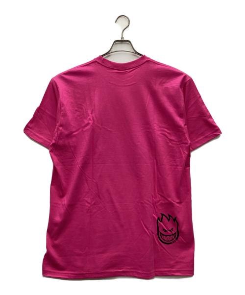 SUPREME（シュプリーム）Supreme (シュプリーム) Spitfire Flag Tee 半袖カットソー ショッキングピンク サイズ:SIZE Lの古着・服飾アイテム