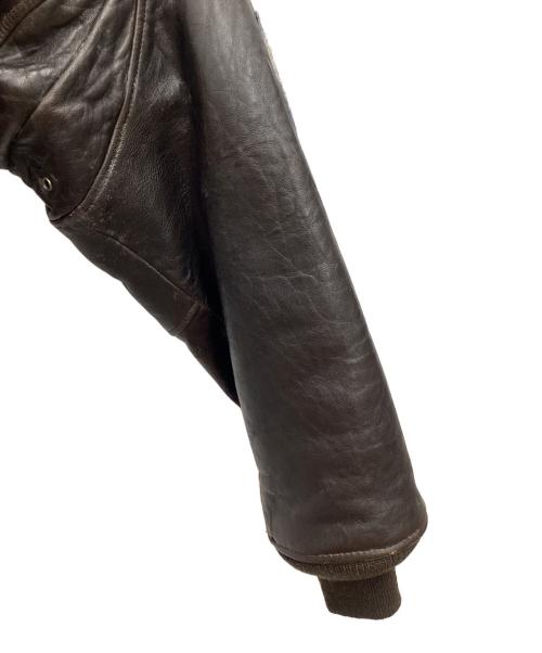AVIREX（アヴィレックス）AVIREX (アヴィレックス) G-1フライトジャケット TOP GUN ブラウン サイズ:SIZE XSの古着・服飾アイテム