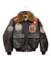 AVIREX（アヴィレックス）の古着「G-1フライトジャケット TOP GUN」｜ブラウン