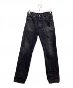 LEVI'Sリーバイス）の古着「デニムパンツ 古着 90's アメ製 後染め 501」｜ブラック