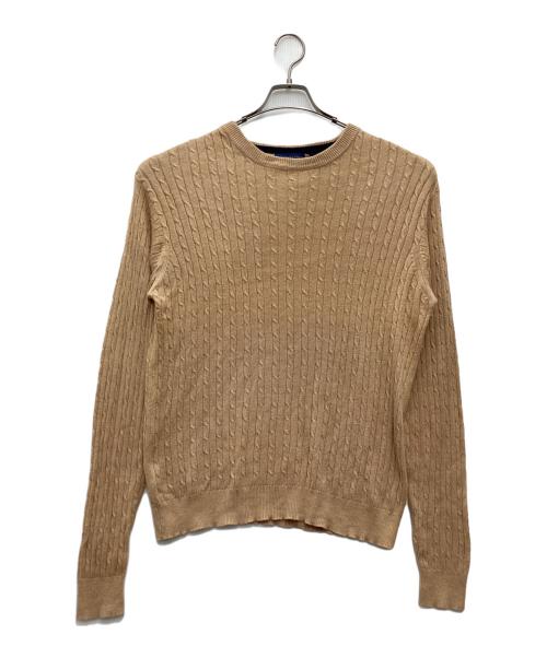 joseph&lyman（-）JOSEPH＆LYMAN (-) 薄手ニット ベージュ サイズ:SIZE Mの古着・服飾アイテム