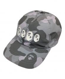A BATHING APE（アベイシングエイプ）の古着「キャップ」｜グレー