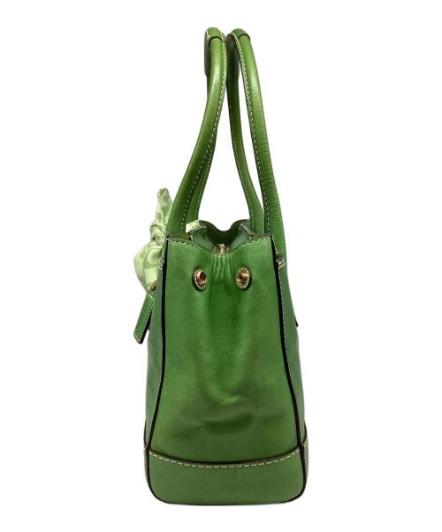 COACH（コーチ）COACH (コーチ) ハンドバッグ グリーンの古着・服飾アイテム