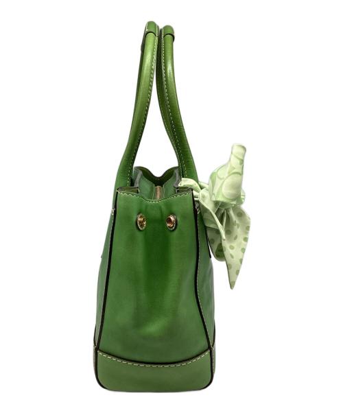 COACH（コーチ）COACH (コーチ) ハンドバッグ グリーンの古着・服飾アイテム