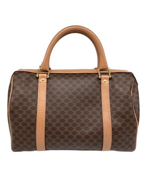 CELINE（セリーヌ）CELINE (セリーヌ) ミニボストンバッグ ブラウンの古着・服飾アイテム