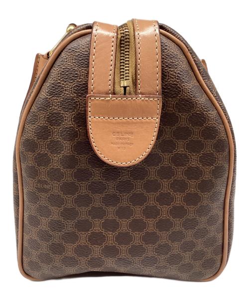 CELINE（セリーヌ）CELINE (セリーヌ) ミニボストンバッグ ブラウンの古着・服飾アイテム