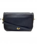 COACHコーチ）の古着「ショルダーポーチ OLD COACH」｜ネイビー
